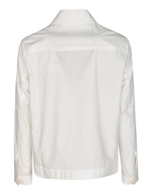 Craig Green White Patched Pocket Buttoned Shirt for men