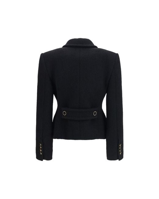 Chloé Black Wool Oves Aries Blazer
