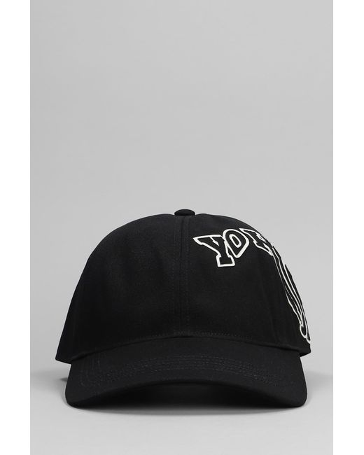 Y-3 Black Hats for men