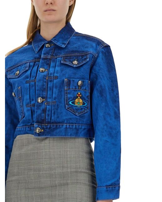 Vivienne Westwood Blue Jacket "Marlene"