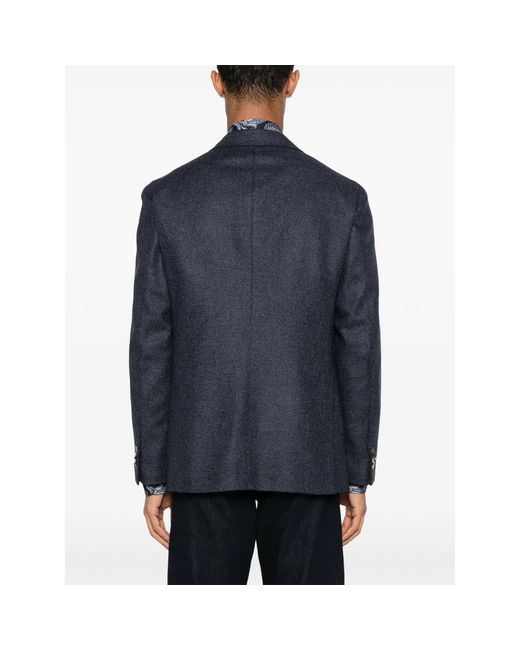 Caruso Blue Jacket for men