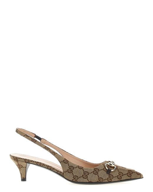 Gucci Multicolor 'Gg' Slingback