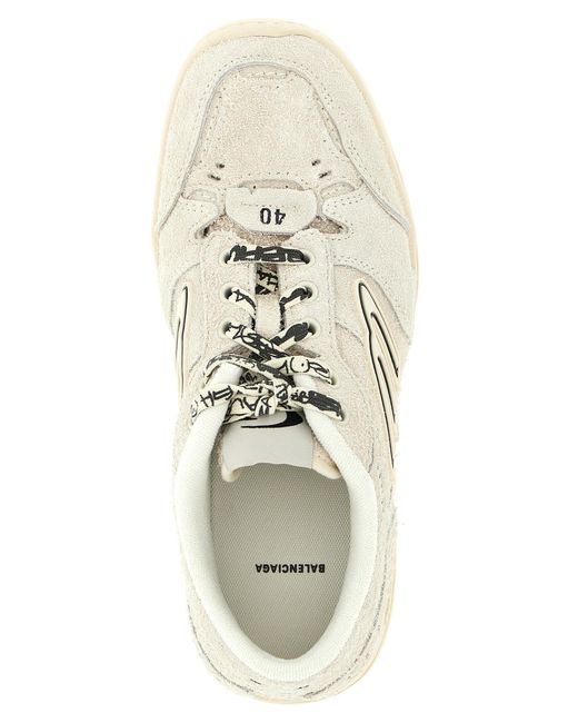 Balenciaga White 'Hamptons' Sneakers