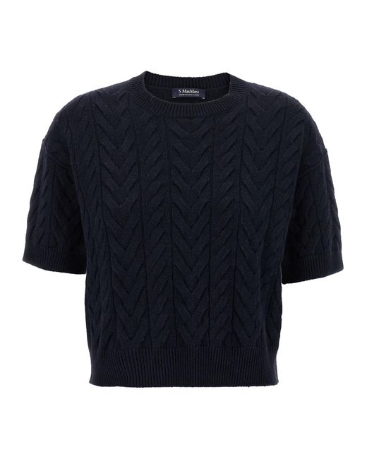 Max Mara Blue 'Dominus' Sweater