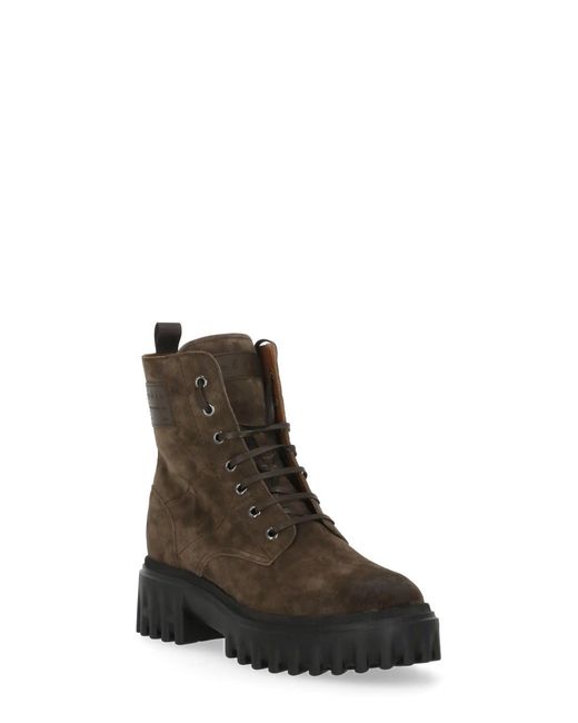 Hogan Brown H700 Boots