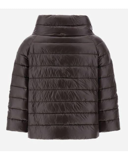 Herno Black Sofia Down Jacket