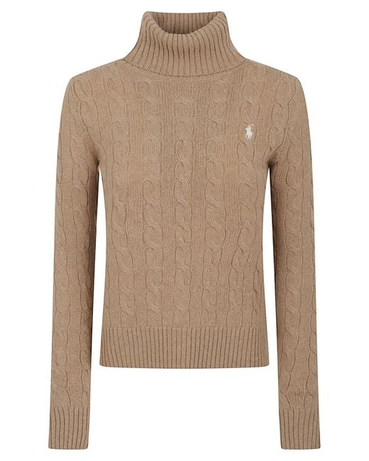 Polo Ralph Lauren Brown Ls Tn-Long Sleeve-Pullover