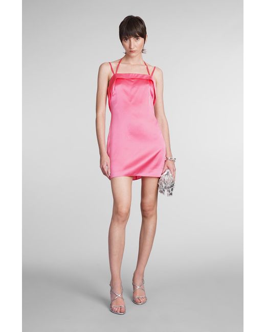 Cult Gaia Pink Luella Dress