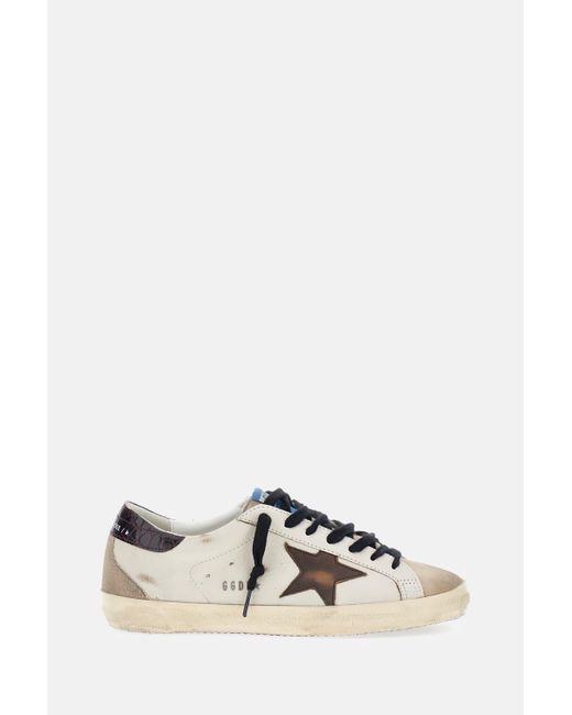 Golden Goose Deluxe Brand White Super Star for men