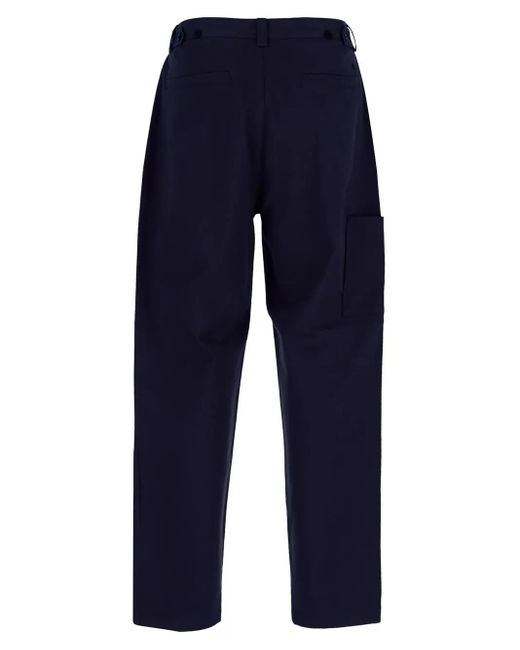 Closed Blue Dover Tapered Trousers for men