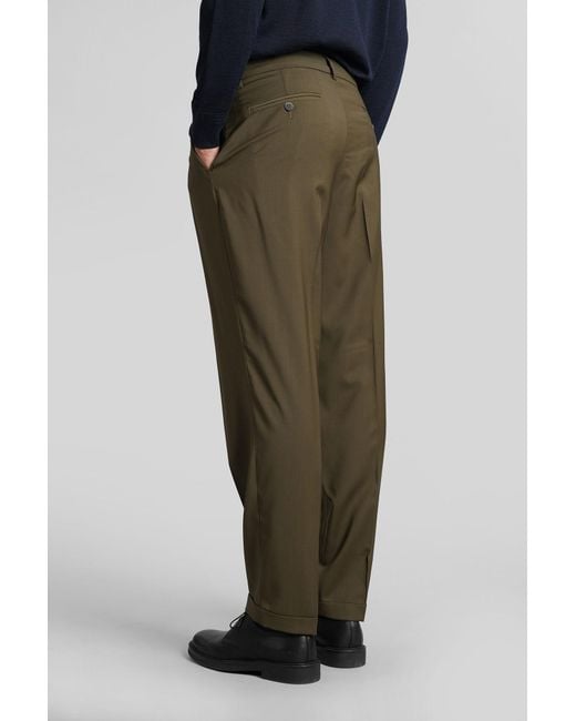 Barena Green Drapier Pants for men