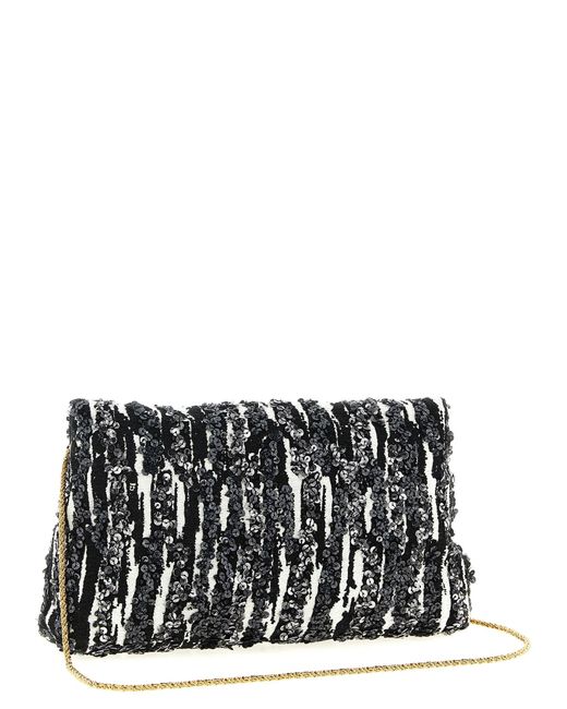 Dries Van Noten Black 'W.L. Clutch