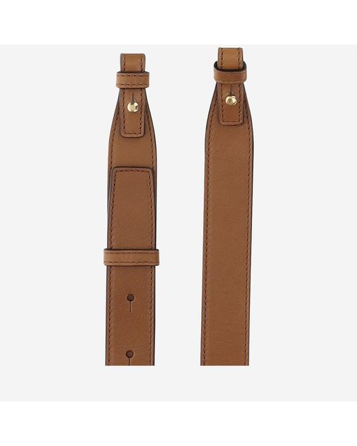 Chloé Brown Leather Camera Bag Buffalo Shoulder