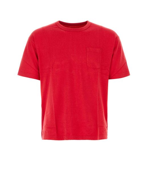 Visvim Red T-shirt for men