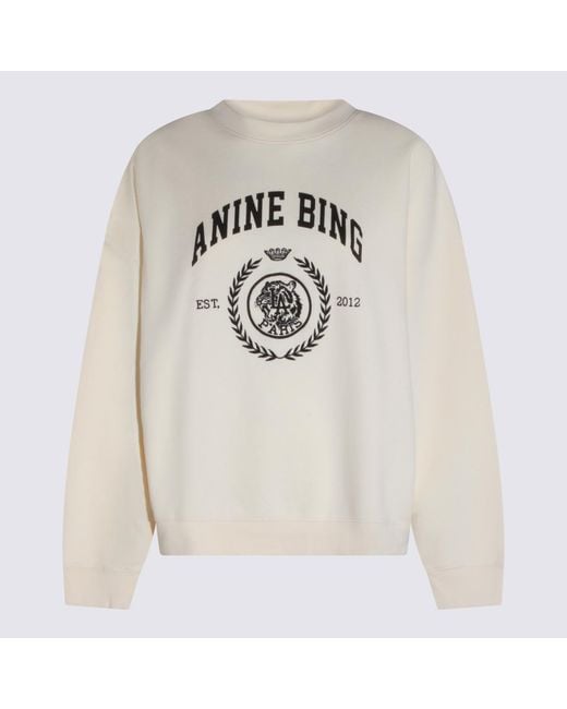Anine Bing White Sweaters
