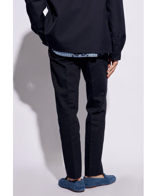 Gucci Blue Chino Trousers for men
