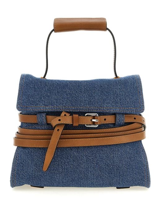 Moschino Blue Shoulder Bag