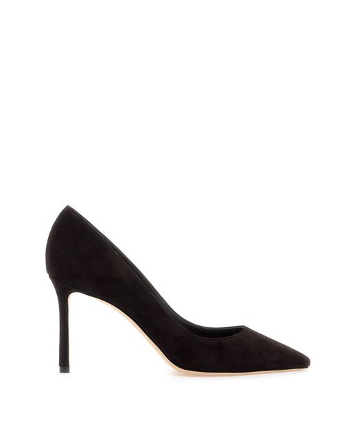 Jimmy Choo Black Romy 85 Pumps