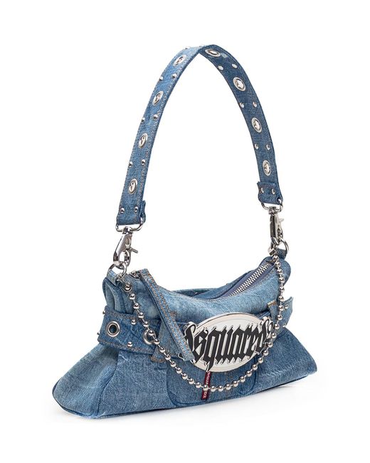 DSquared² Blue Gothic Bag
