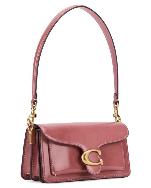 COACH Red Shoulder Bag Tabby 2.0 Calfskin Handbags