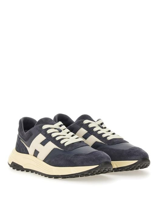 Hogan Blue Sneaker Hyperlight Trainers for men