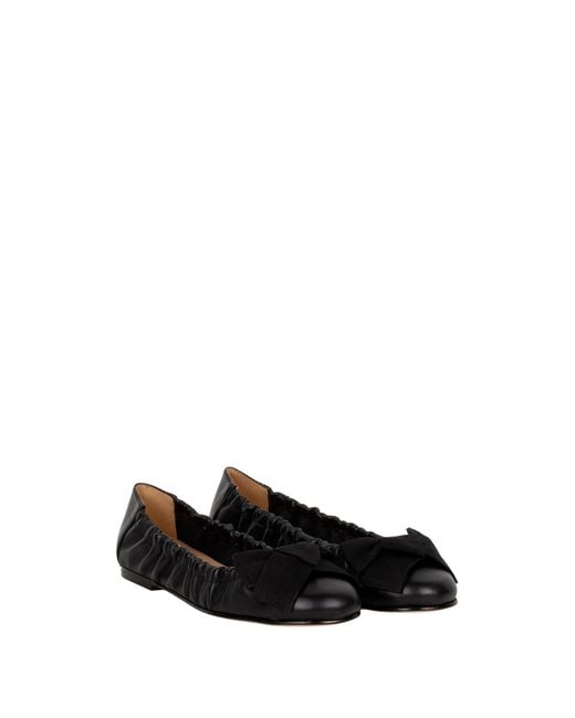 Status Black Flat Shoes