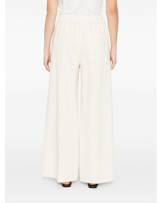 Forte Forte White Fluid Trousers