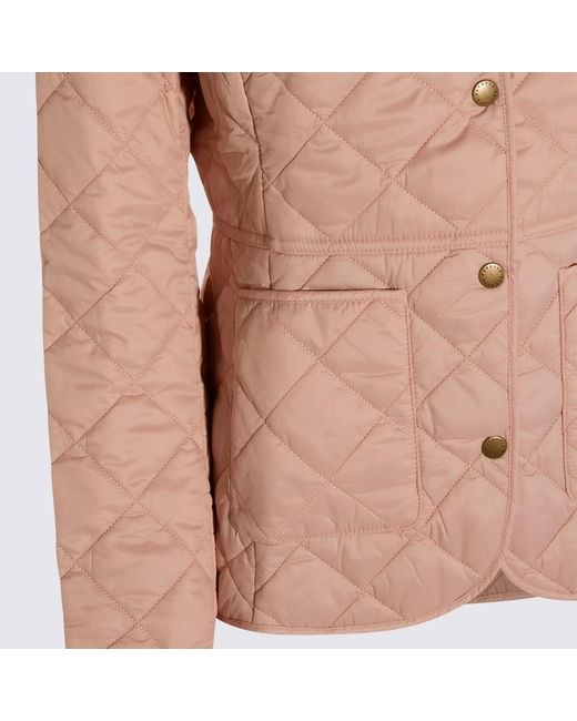 Barbour Pink Primrose Down Jacket