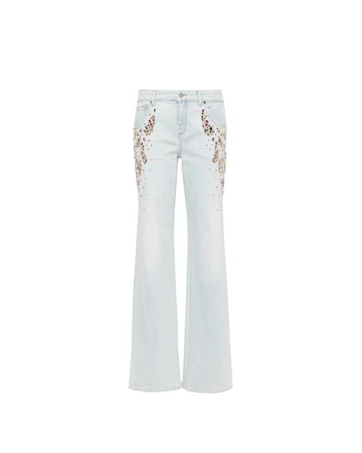 Blumarine White Jeans