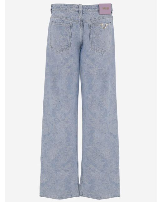 Just Cavalli Blue Jeans Cotton