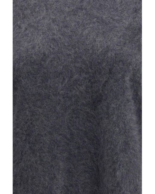 Lisa Yang Blue Maren Sweater Kashmir/Capra Hircus