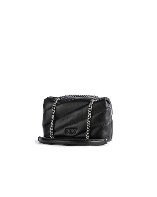 Pinko Black Crossbody Bag Crossbody-Bags