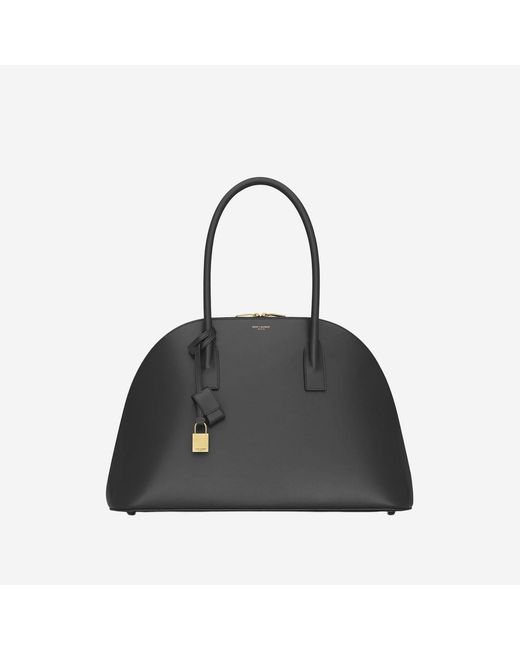 Saint Laurent Black Leather Sac De Jour Bag Handbags