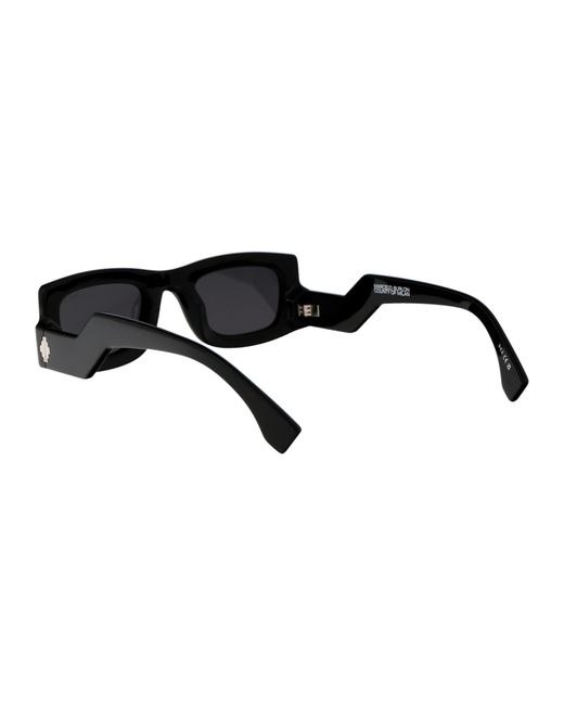 Marcelo Burlon Black Cirsium Sunglasses