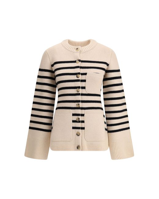 Khaite Black Suzette Cardigan