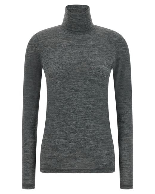 Jil Sander Gray Polyester Sportswear Clothing