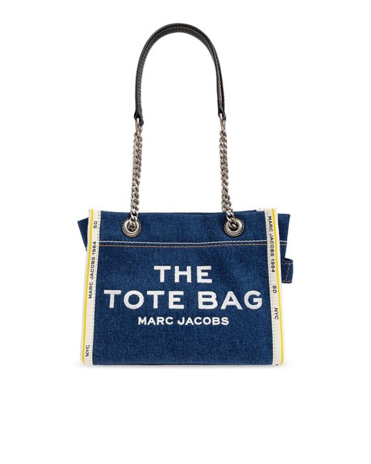 Marc Jacobs Blue Shoulder Bag 'The Tote'