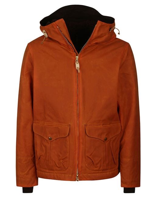 Manifattura Ceccarelli Orange Blazer Coat for men