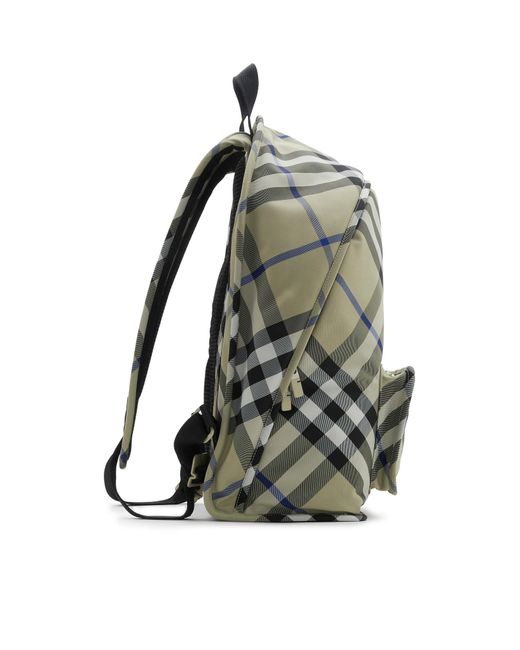 Burberry Gray Backpacks Bag for men