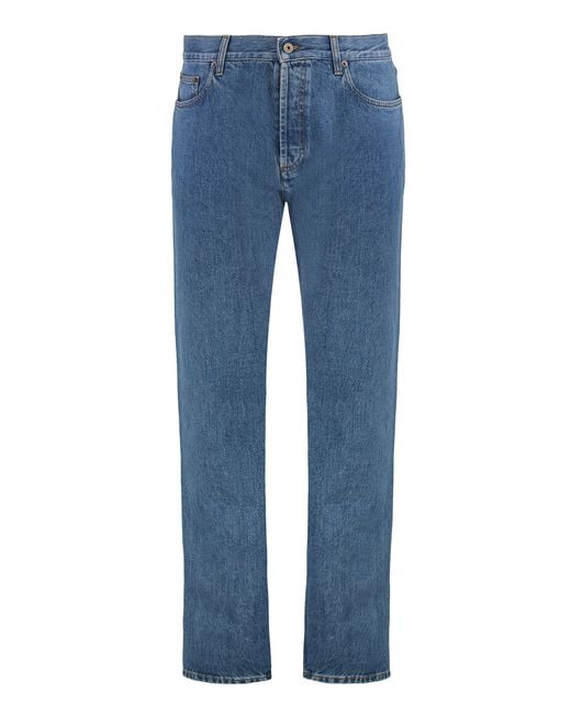 Burberry Blue 5-Pocket Slim Fit Jeans Cotton Slim-Fit for men