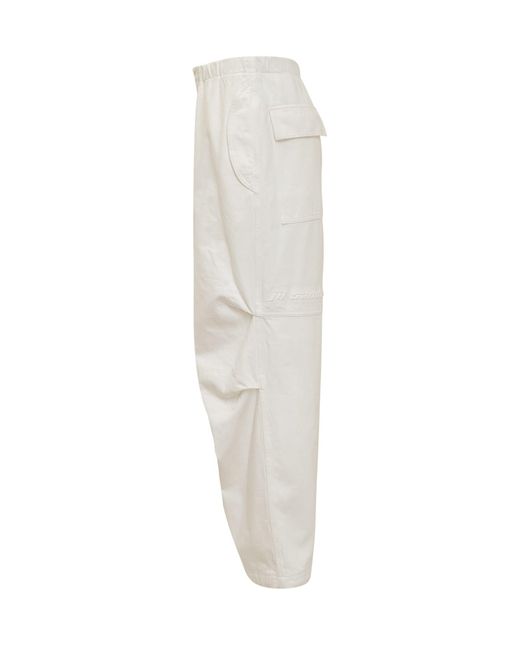Jil Sander White 50 Aw 30 Trousers for men