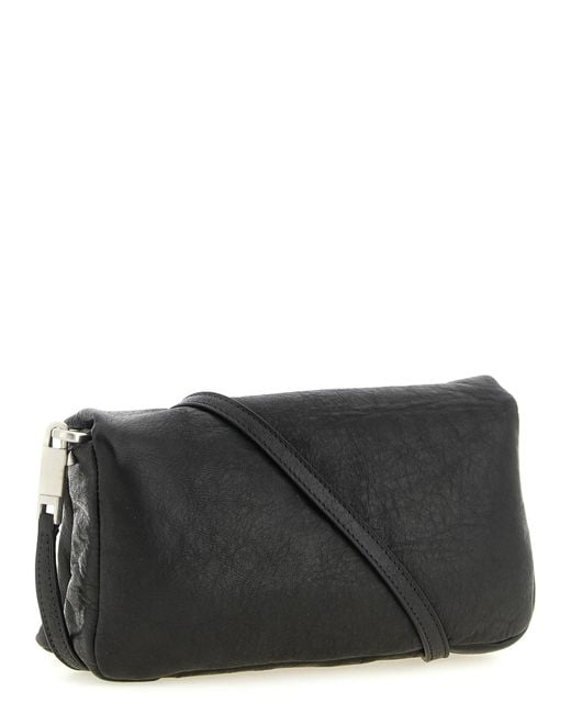 Rick Owens Black 'Pillow Griffin' Clutch