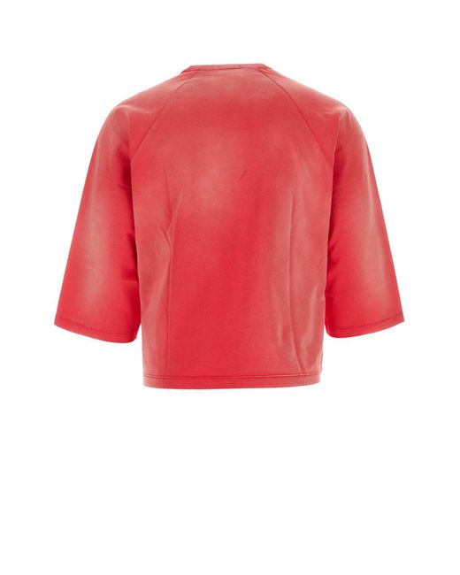 DIESEL Red T-Shirt for men