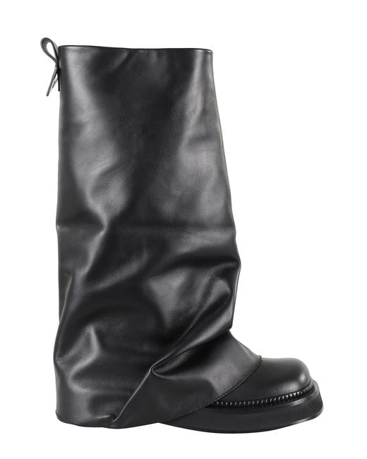 The Attico Black Robin Boots