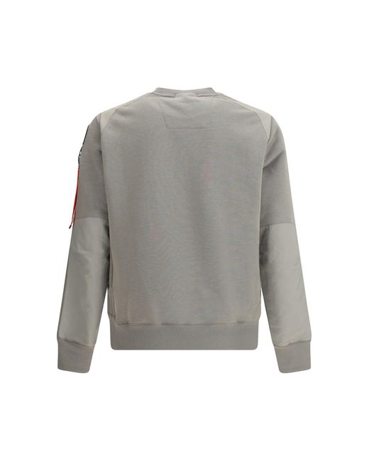 Parajumpers Gray Sweatshirts for men