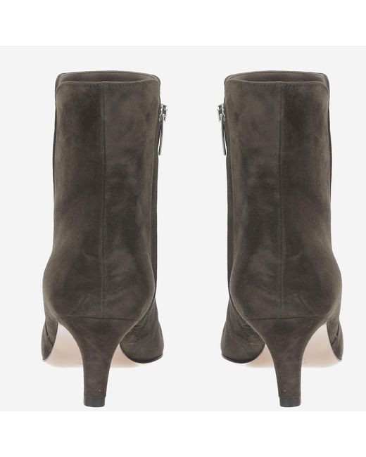 Gianvito Rossi Gray Pumps Levy Suede