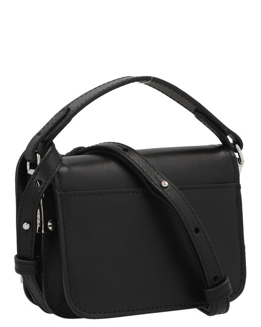 DSquared² Black Logo Shoulder Bag