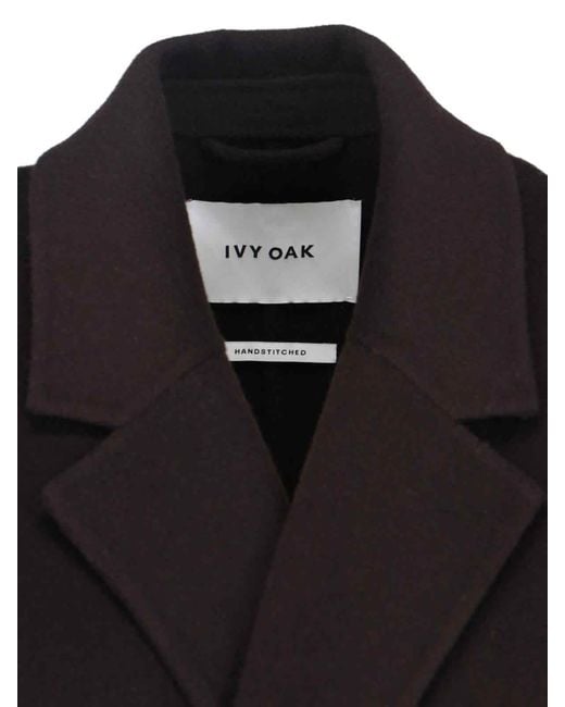 IVY & OAK Black Clarissa Vest Coat