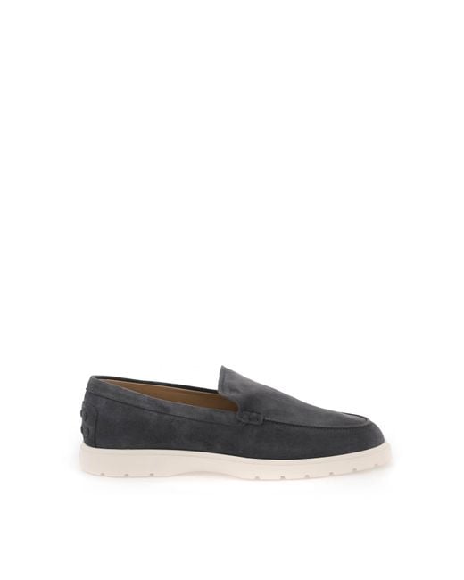 Tod's Multicolor Suede Loafers for men