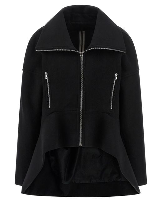 Rick Owens Black Draculimo' Coat